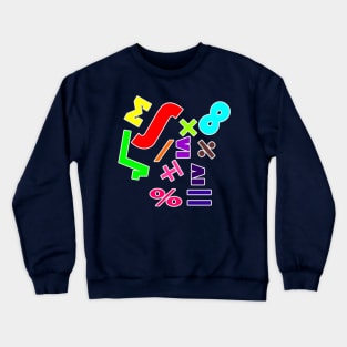 Mathematical formulas Crewneck Sweatshirt